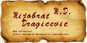 Mijobrat Dragičević vizit kartica